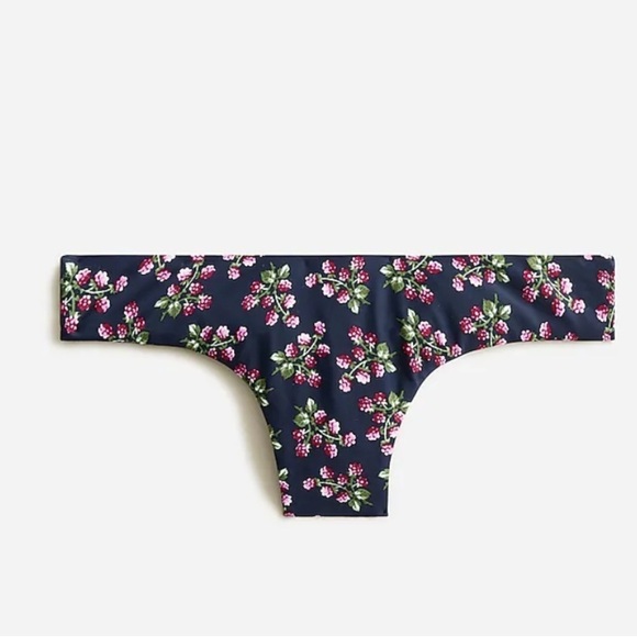 J Crew Hipster bikini bottom in twilight berry NWT - Picture 1 of 5